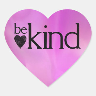 Be Kind motivational stickers