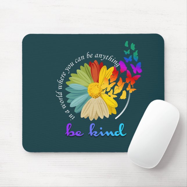 Be Kind | Mouse Mat (With Mouse)