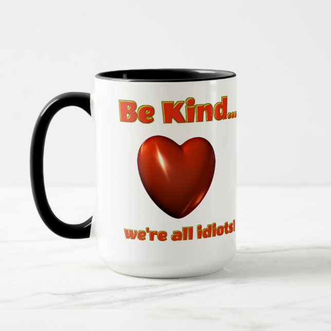 be kind mug (Left)
