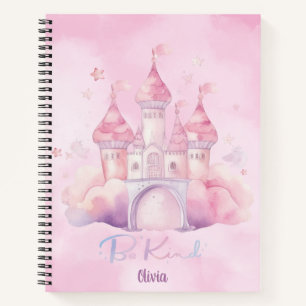 Be Kind Palace on the Pink Cloud customisable Notebook