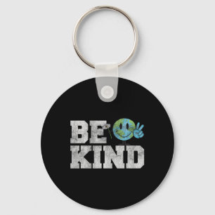 Be Kind Peace On Earth - Anti Bullying Unity Day O Key Ring