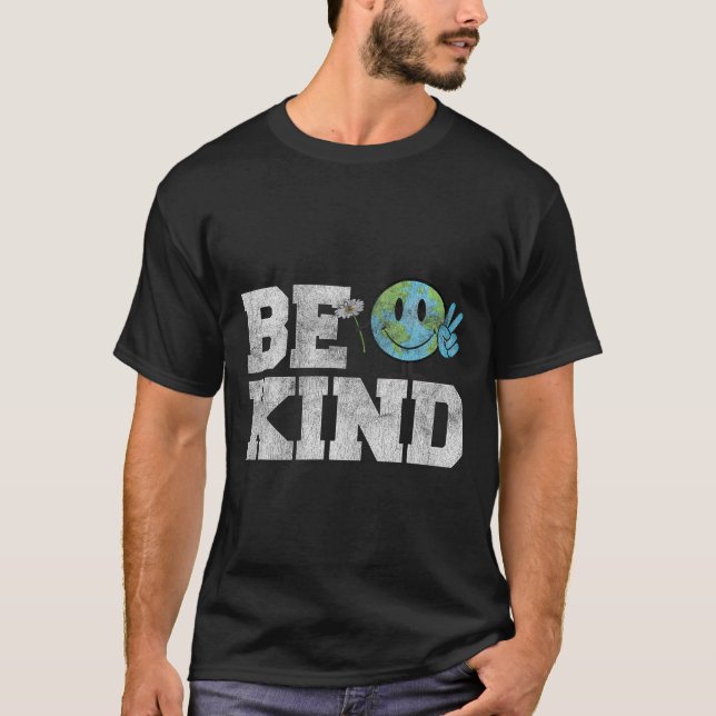 Be Kind Peace On Earth - Anti Bullying Unity Day O T-Shirt (Front)