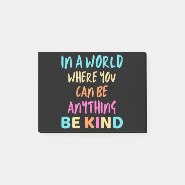 BE KIND POST-IT NOTES (Front)