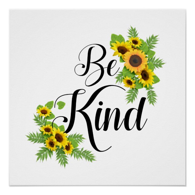 Be Kind Poster (Front)
