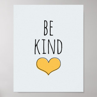 Be Kind Poster