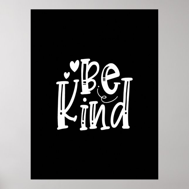 be kind poster (Front)