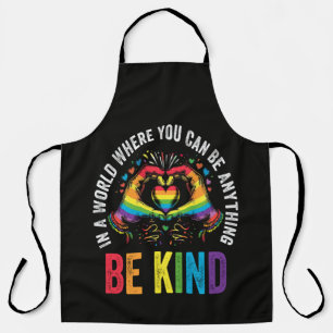 Be Kind Pride LGBT Month Apron