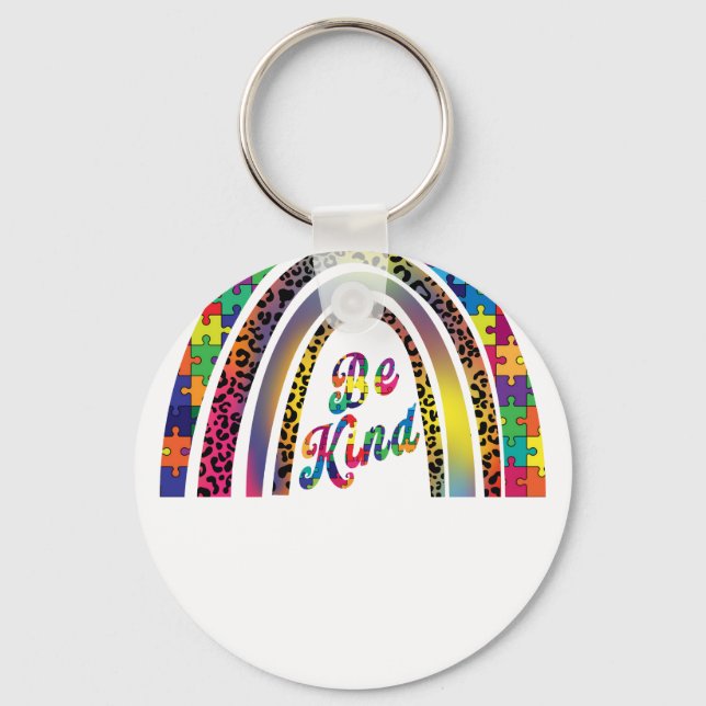 be kind rainbo key ring (Front)