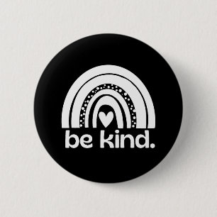 Be Kind Rainbow 6 Cm Round Badge