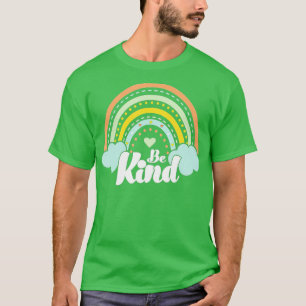 Be Kind Rainbow Anti Bullying Wear Orange Unity Da T-Shirt
