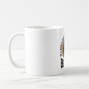 Be Kind Rainbow Flower Peace Vintage Shirt Design_ Coffee Mug