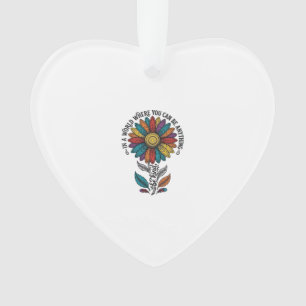 Be Kind Rainbow Flower Vintage Engraving Shirt_1 Ornament