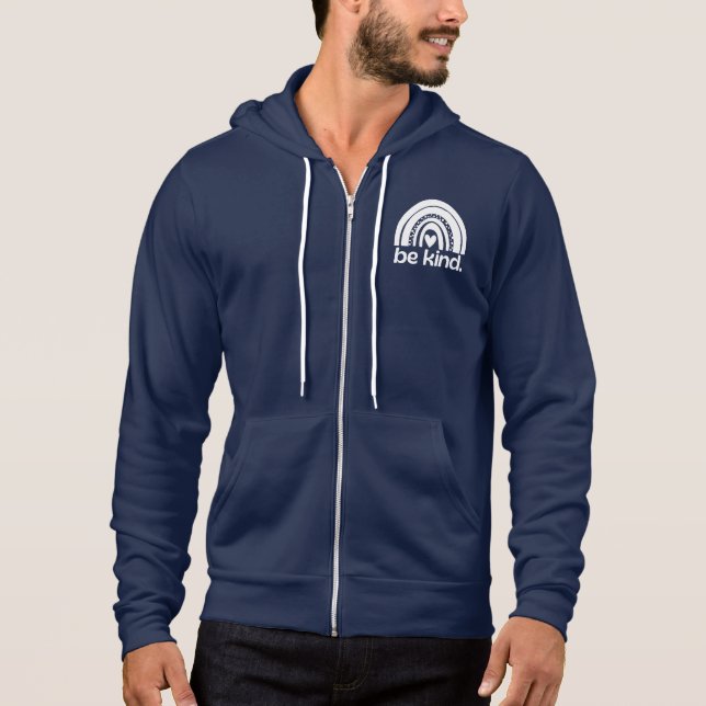 Be Kind Rainbow Hoodie (Front)