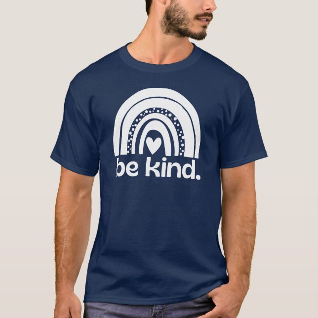 Be Kind Rainbow T-Shirt (Front)