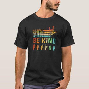 Be Kind Retro Vintage T-Shirt