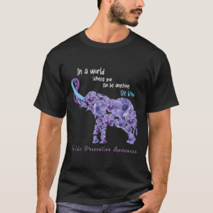 Be Kind Semicolon Suicide Prevention Awareness Wee T-Shirt