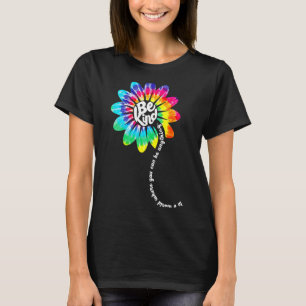 Be Kind Shirt Groovy Tie Dye Flower Power Gift Ant