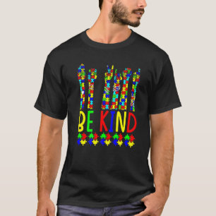 Be Kind Sign Language Hand Talking Teachers Autism T-Shirt