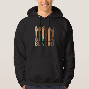 Be Kind Sign Language Hand Talking Teachers Interp Hoodie