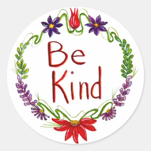 Be Kind Sticker Sheet