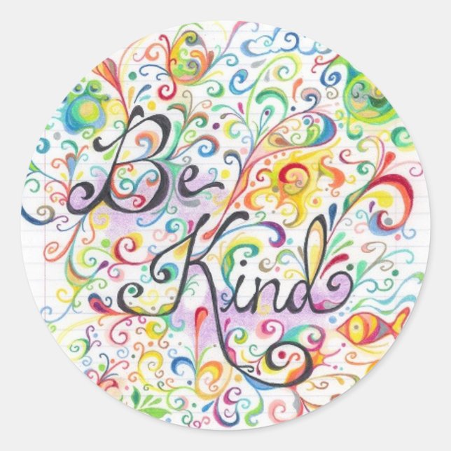 Be Kind Stickers (Front)