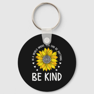 Be Kind Sunflower Orange Anti Bullying Unity Day K Key Ring