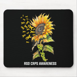 Be Kind Sunflower RSD CRPS Awareness  Mouse Mat