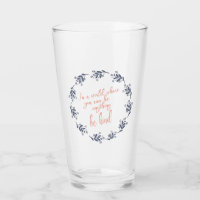 Be Kind Text in a Pretty Floral Wreath