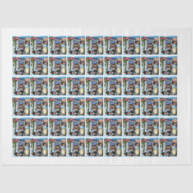 Be Kind: The Colin Effect  Tissue Paper (Front)