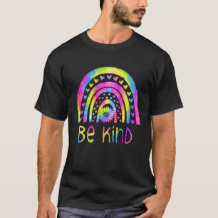 Be Kind Tie Dye Rainbow Choose Kindness Autism Awa T-Shirt
