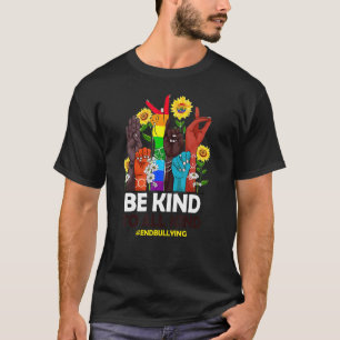 Be Kind to All Kind Anti Bullying Awareness Unity  T-Shirt