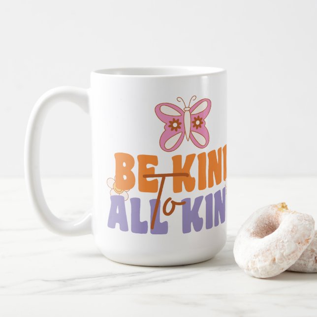 Be Kind to All Kind Coffee Mug (With Donut)