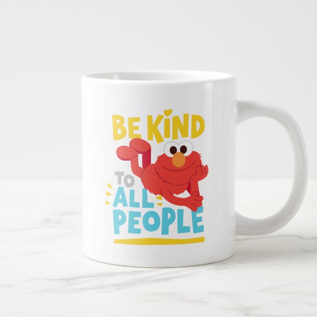 Be Kind To All People Large Coffee Mug (Right)