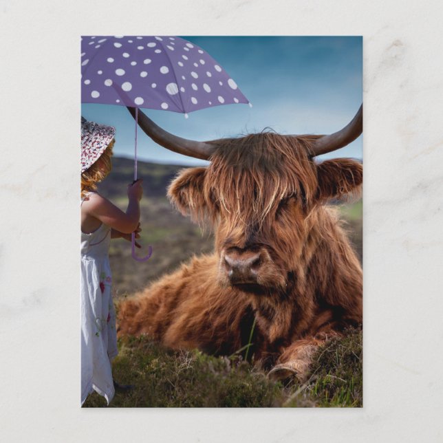 Be Kind to Animals Postcard (Front)