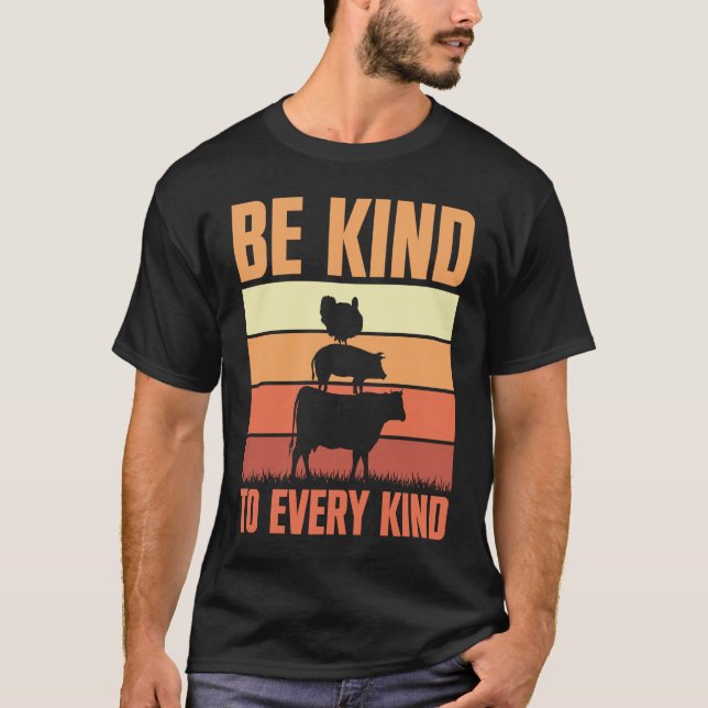 Be Kind To Every Child Animals Hutch Farm Animal P T-Shirt (Front)