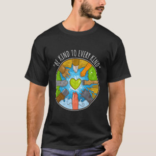 Be Kind To Every Kind For Vegetarians Vegan T-Shirt
