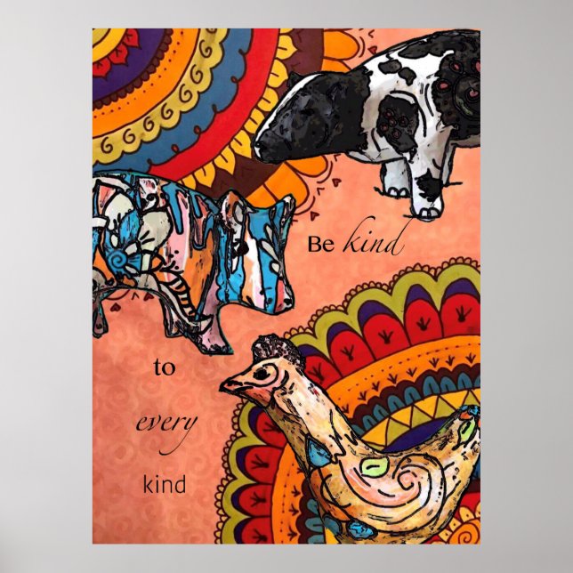 Be kind to every kind poster (Front)