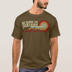 Be Kind To Every Kind Vegetarian Men Women Farmer T-Shirt