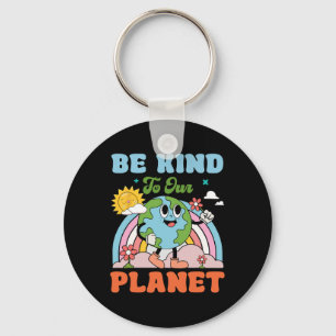 Be Kind To Our Planet Earth Day 2025 55th Annivers Key Ring