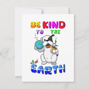 Be Kind To The Earth Announcement