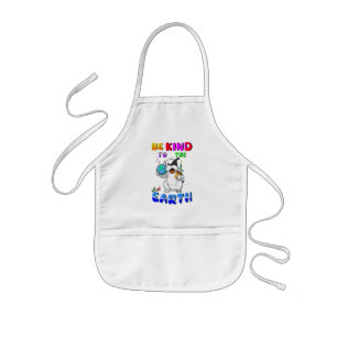 Be Kind To The Earth Kids Apron