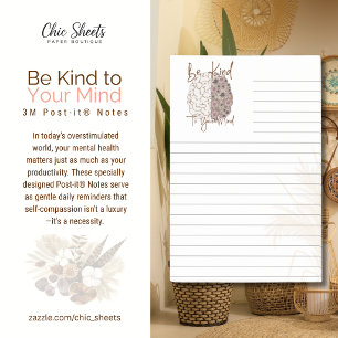 Be Kind to Your Mind 3M Post-it® Notes
