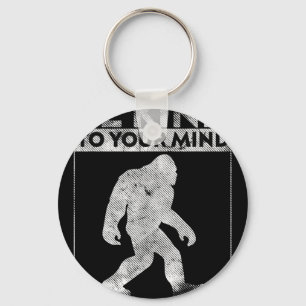 Be Kind To Your Mind Funny Bigfoot Mental Health A Key Ring