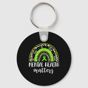 Be Kind To Your Mind Mental Health S Awareness Rai Key Ring