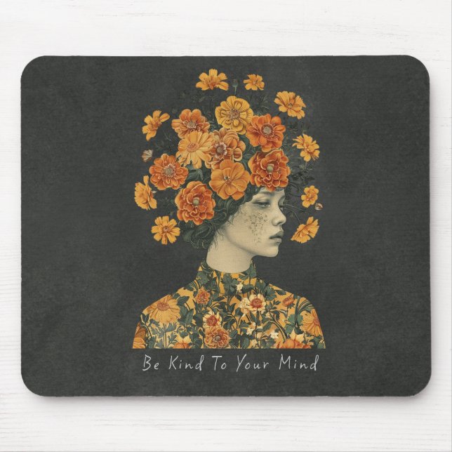 Be Kind to Your Mind Mouse Mat (Front)