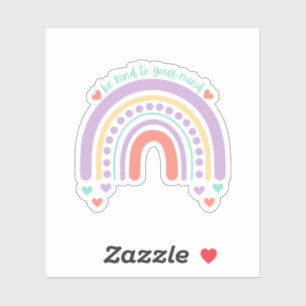 Be Kind to Your mind   Rainbow Peach Candy 
