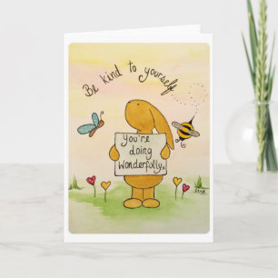 Be kind to yourself card