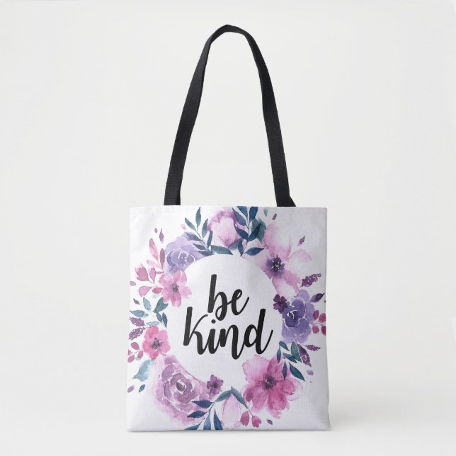 Be kind tote bag (Front)