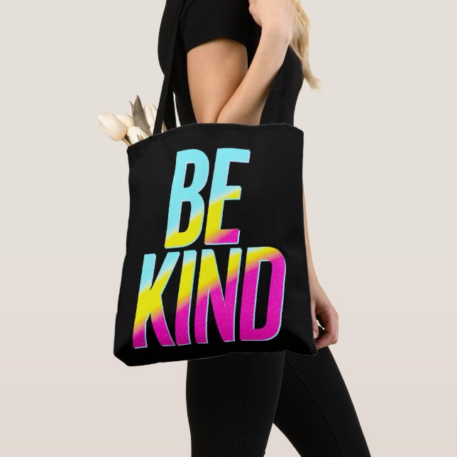 Be Kind Tote Bag (Close Up)