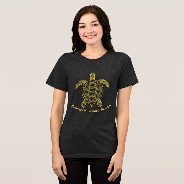 Be Kind Tri-Blend Shirt (Front Full)